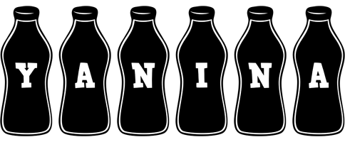 Yanina bottle logo