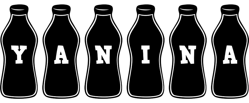 Yanina bottle logo