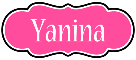 Yanina invitation logo