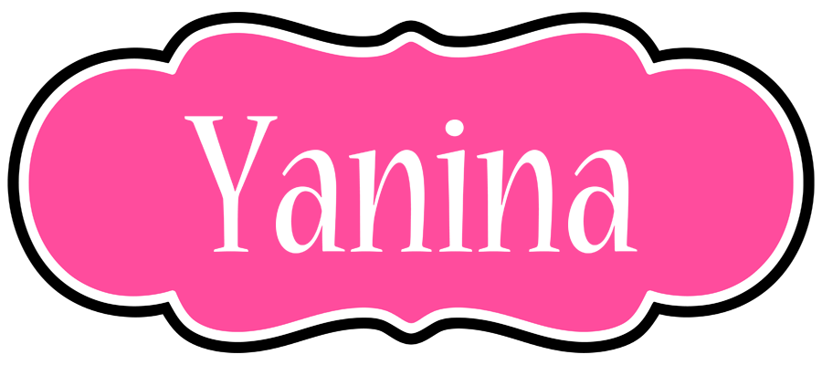 Yanina invitation logo