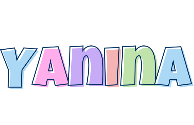 Yanina pastel logo