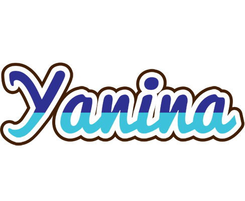 Yanina raining logo