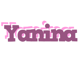 Yanina relaxing logo