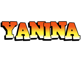 Yanina sunset logo