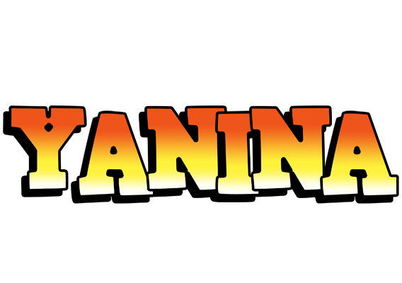 Yanina sunset logo