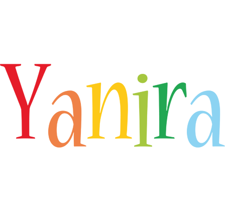 Yanira birthday logo