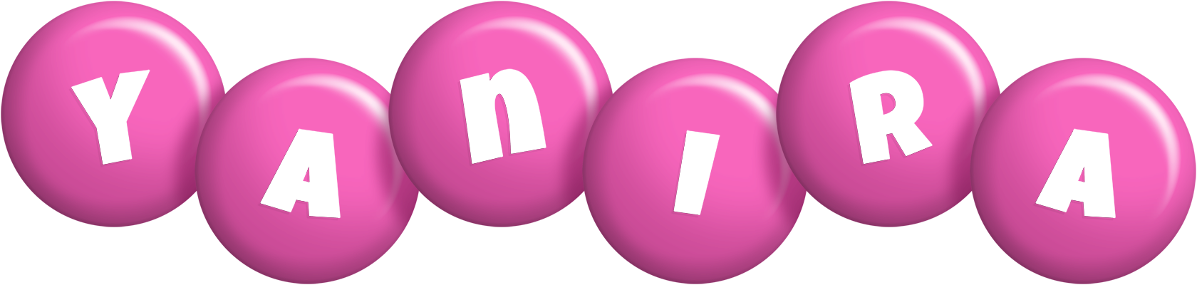 Yanira candy-pink logo
