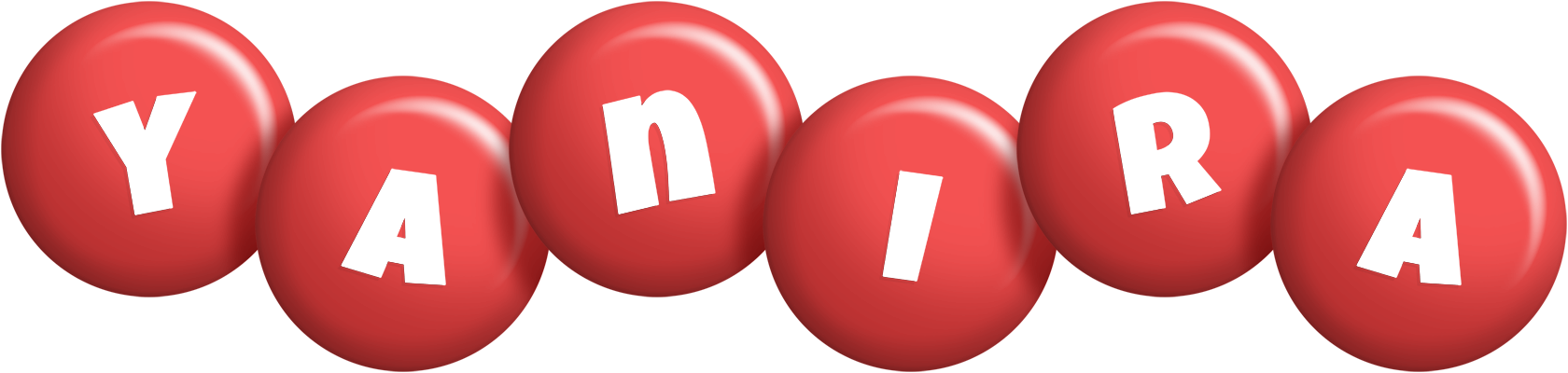 Yanira candy-red logo