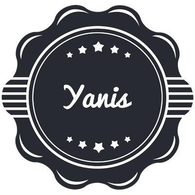 Yanis badge logo