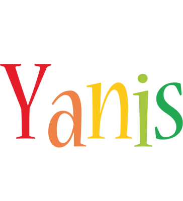 Yanis birthday logo