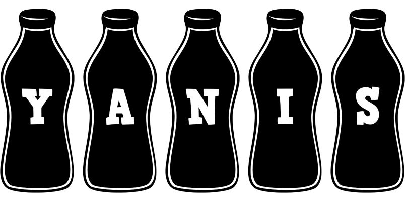 Yanis bottle logo