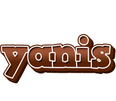 Yanis brownie logo