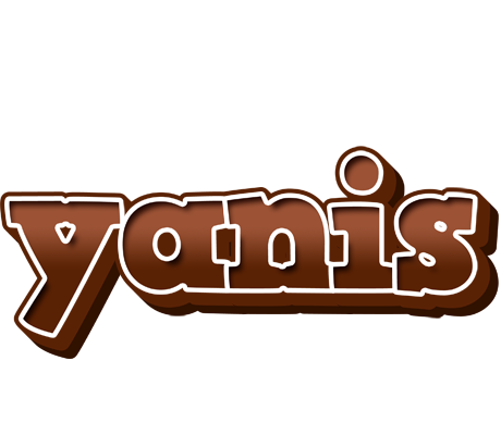 Yanis brownie logo