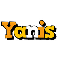 Yanis cartoon logo