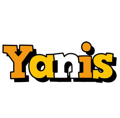 Yanis cartoon logo