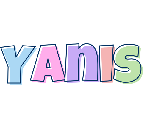 Yanis pastel logo