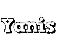 Yanis snowing logo