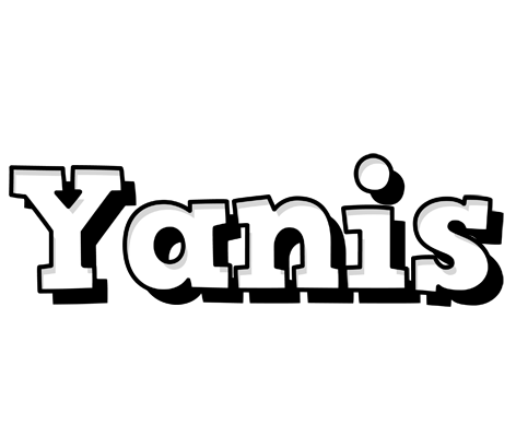 Yanis snowing logo
