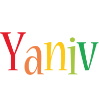 Yaniv birthday logo