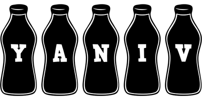 Yaniv bottle logo