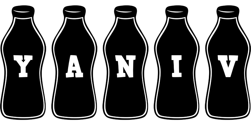 Yaniv bottle logo