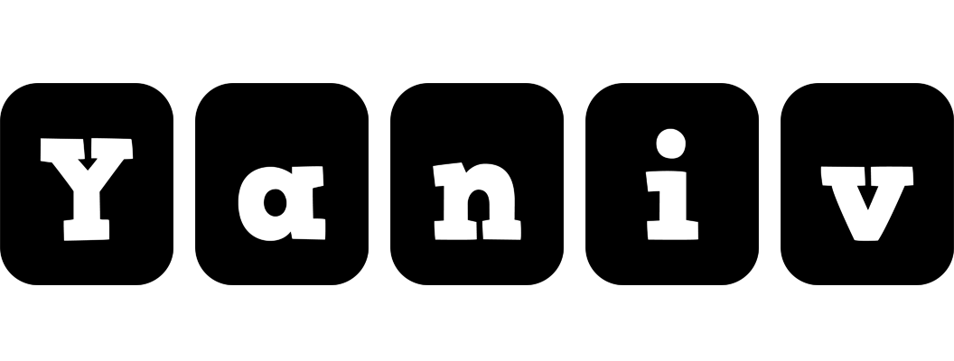Yaniv box logo