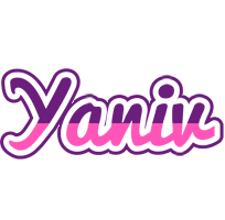 Yaniv cheerful logo