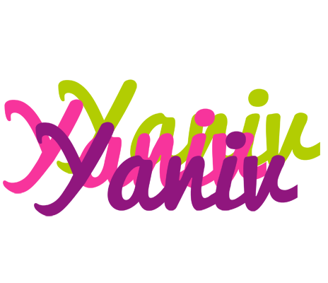 Yaniv flowers logo