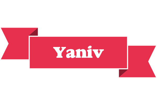 Yaniv sale logo
