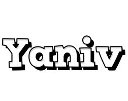 Yaniv snowing logo