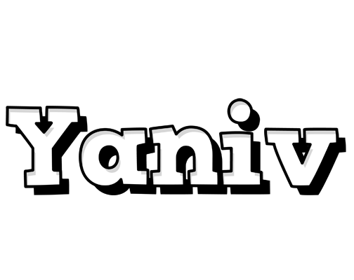 Yaniv snowing logo