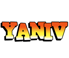 Yaniv sunset logo