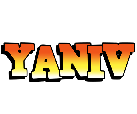 Yaniv sunset logo