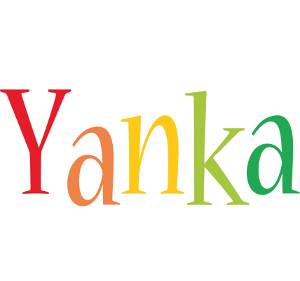 Yanka birthday logo