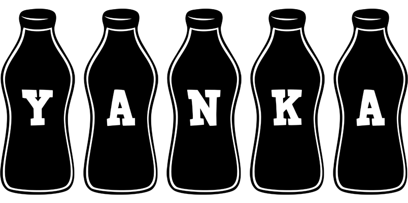 Yanka bottle logo