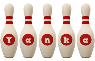 Yanka bowling-pin logo