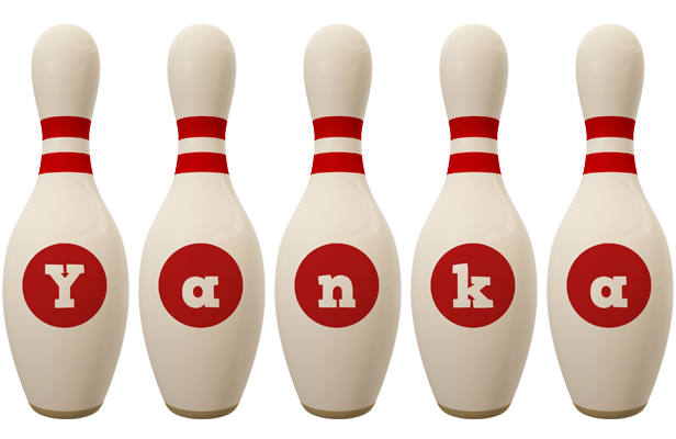 Yanka bowling-pin logo