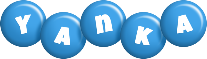 Yanka candy-blue logo