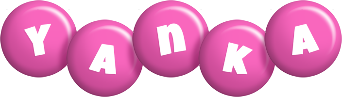 Yanka candy-pink logo