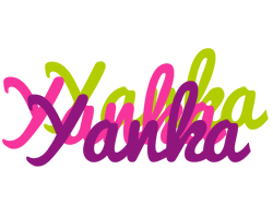 Yanka flowers logo