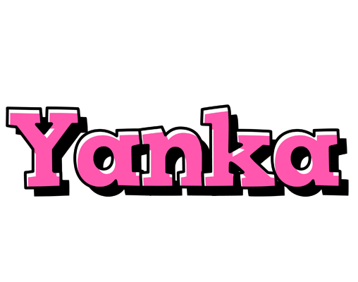 Yanka girlish logo