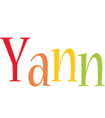 Yann birthday logo