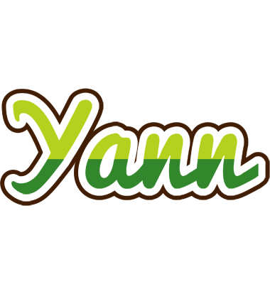 Yann golfing logo