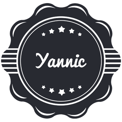 Yannic badge logo
