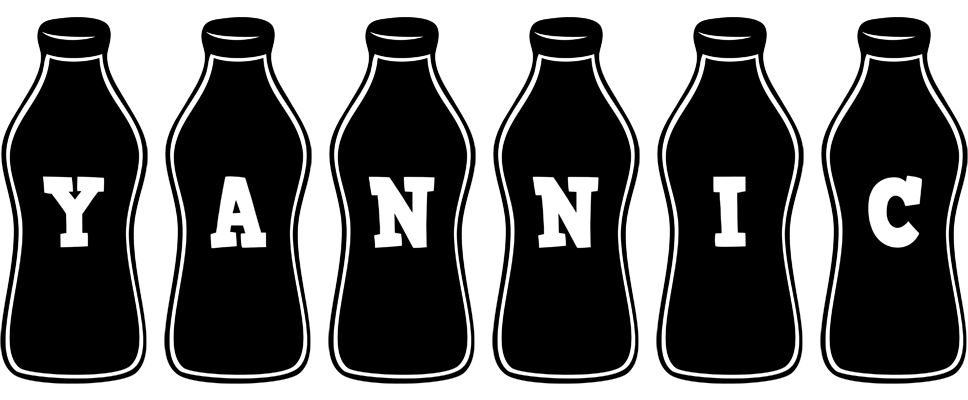 Yannic bottle logo