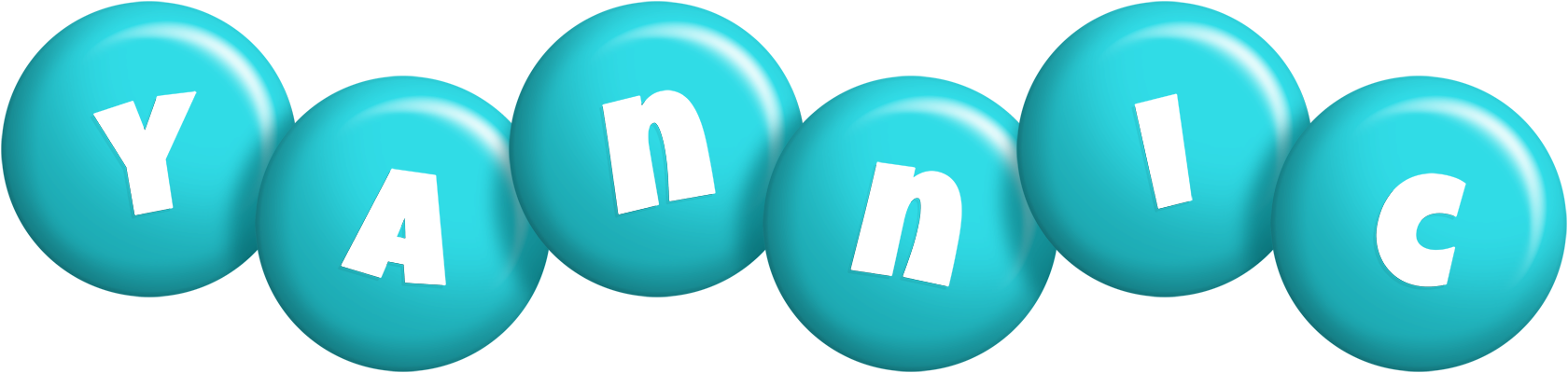Yannic candy-azur logo