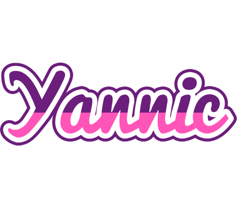 Yannic cheerful logo