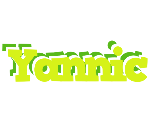 Yannic citrus logo