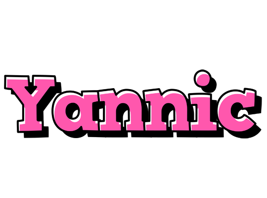 Yannic girlish logo