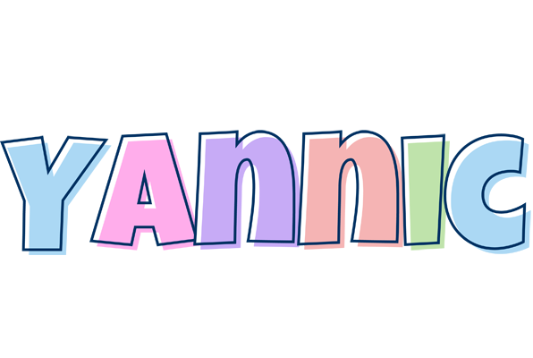 Yannic pastel logo